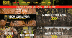 Desktop Screenshot of born-survivor.com